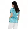 Scrub top BAMBINA, Blue teeths