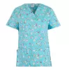 Scrub top BAMBINA, Blue teeths