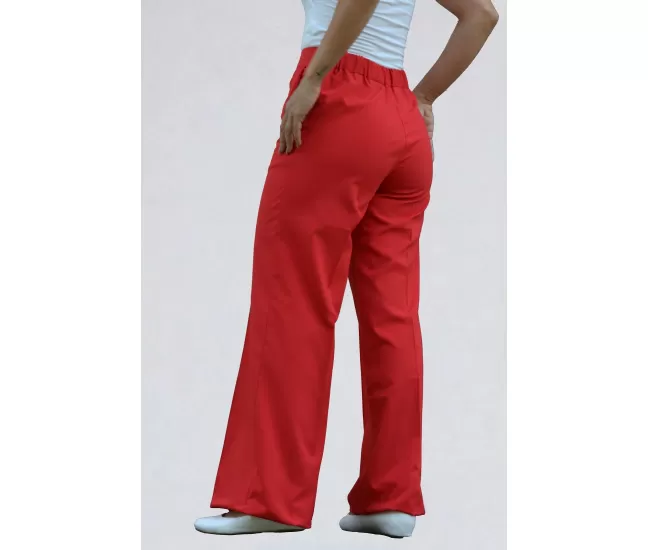 Medical trousers MADRID red