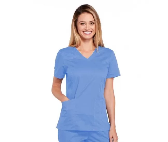Scrub top CORE STRETCH WWE4710 in Ciel