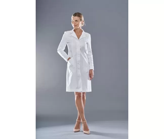 Medical coat Alassio, white