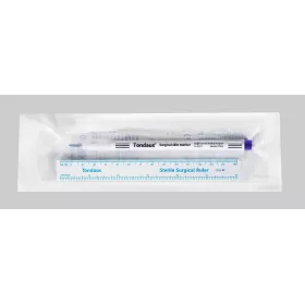 Surgical skin marker, single tip
