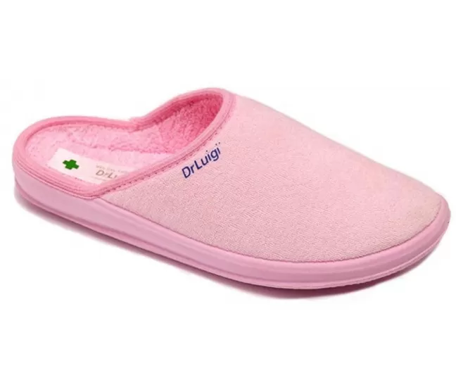 Orthopedic textile slippers DrLuigi, pink
