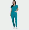 Scrub top JULIA, Teal