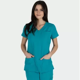 Scrub top JULIA, Teal Scrub top JULIA, Teal