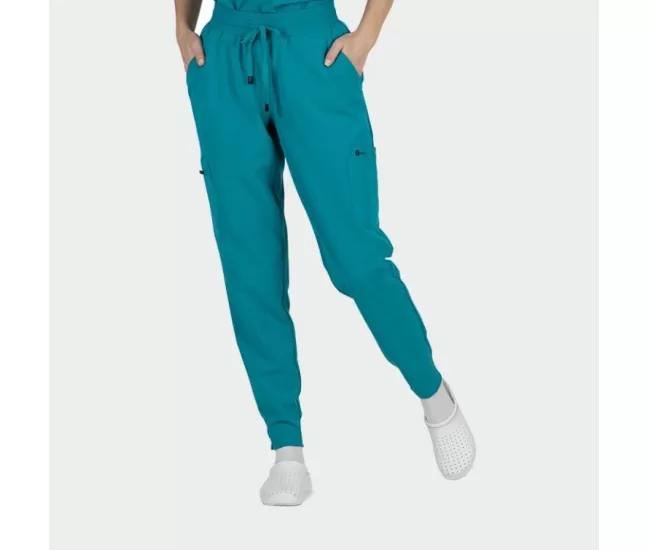 Scrub trousers MAURI, Teal