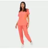 Scrub trousers RICCI, Coral Scrub trousers RICCI, Coral