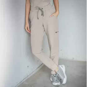 Scrub trousers RICCI, Sand Scrub trousers RICCI, Sand
