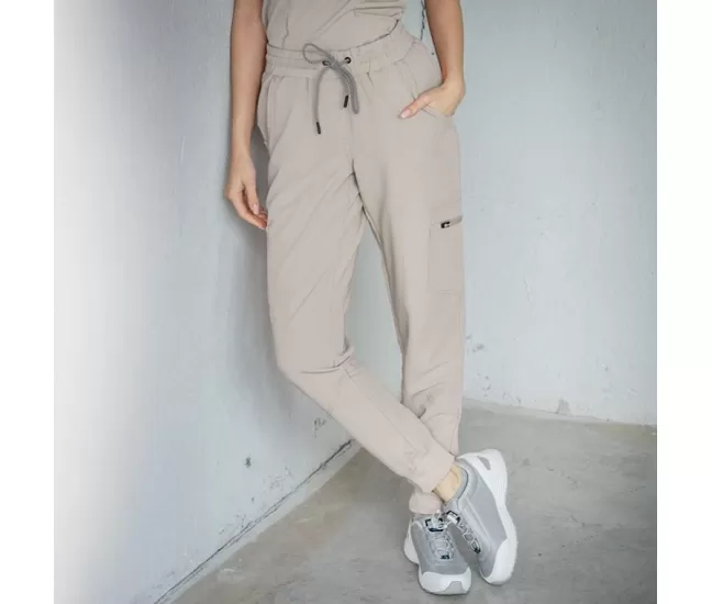 Medicīniskās bikses sievietēm RICCI, bēšas