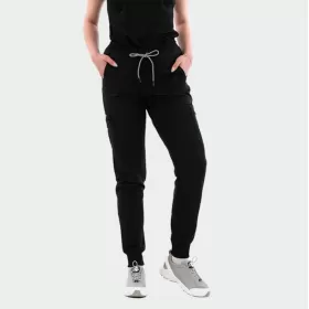 Scrub trousers RICCI, Black Scrub trousers RICCI, Black