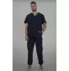 Medicīniskais vīriešu komplekts MATTEO, tumši pelēks (ogļu krāsā)
