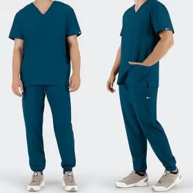 Медицинский мужской комплект MATTEO, карибский зеленый (карибский)