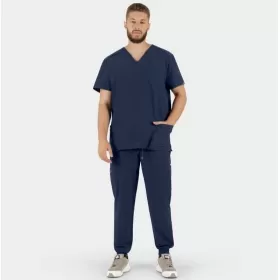 Медицинский мужской комплект MATTEO, темно-синий