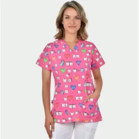 Scrub top BAMBINA, Teeths