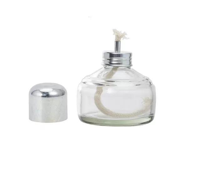 Alcohol lamp made of glass, 120ml