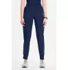 Women's Elastic Waistband Jogger Scrub Pant CK110A Navy