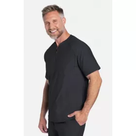 Медицинская мужская блузка CK812 темно-серая