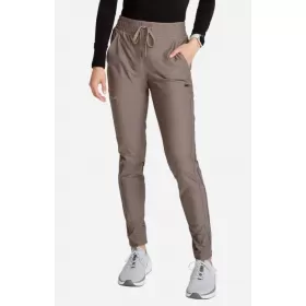 Медицинские брюки CK095 светло-коричневые (железные)