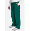 Men's Zip Fly Drawstring Scrub Pant WW190 Hunter Green