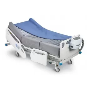 Medical anti-decubitus mattress with turning and air regulation system (compressor), Optima Turn, WELLELL