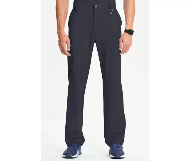 Men's Zip Fly Cargo Scrub Pant CK200A Pewter