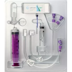 Gastrostomy button for enteral feeding, danuButton Premium Set