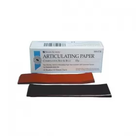 Articulating paper 45 µ red-blue, 144 pcs.