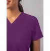 Медицинская блузка A6008 фиолетового цвета