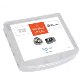 Set of metal crowns for children SSC NuSmile, 24 pcs.