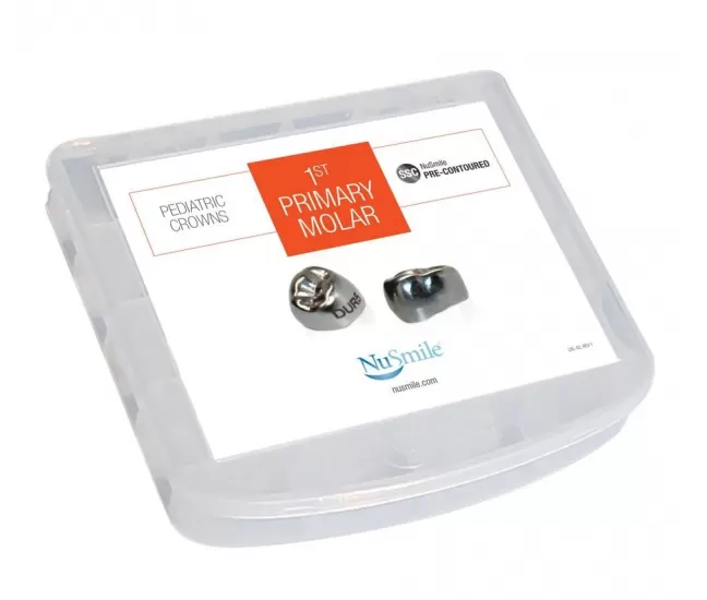 Set of metal crowns for children SSC NuSmile, 24 pcs.