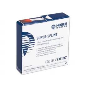 Glass fiber tape Super-Splint with Dispenser, 3 m