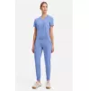 Women's Elastic Waistband Jogger Scrub Pant CK110A Ciel