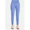 Women's Elastic Waistband Jogger Scrub Pant CK110A Ciel