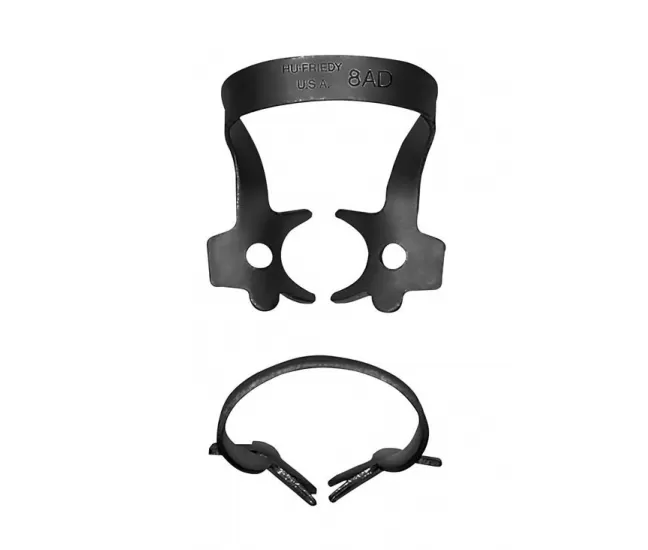 Black Line rubber dam clamp #8AD