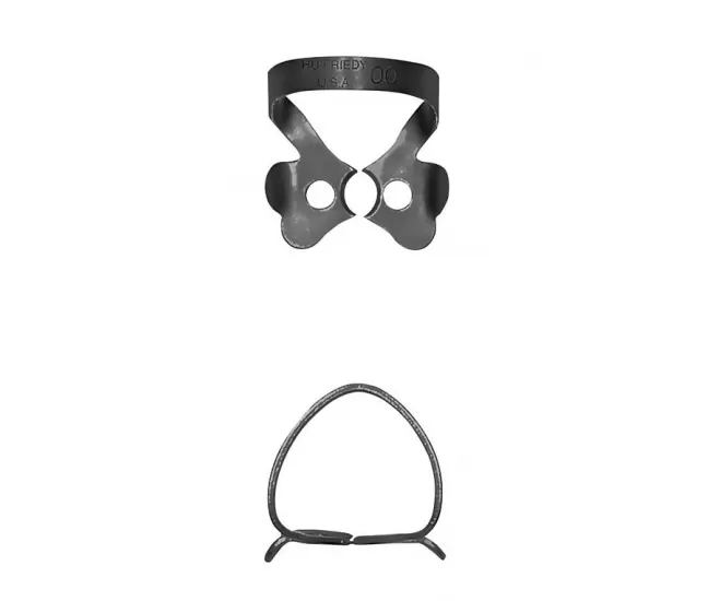 Black Line rubber dam clamp #00