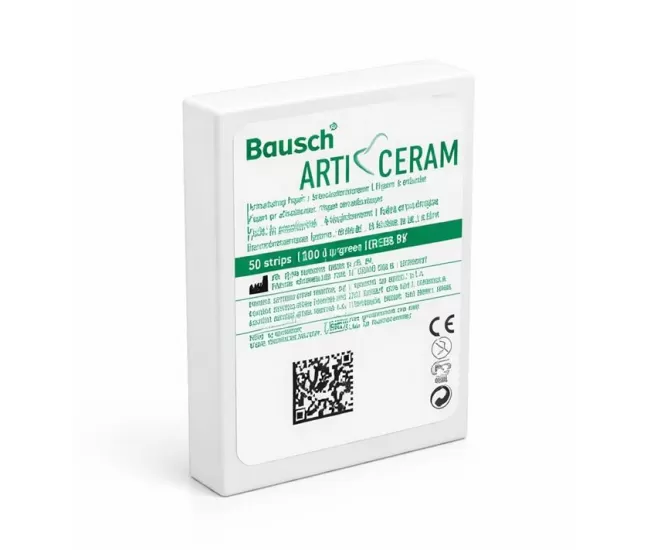 Arti-Ceram 100 μ zaļās sloksnes, 50 gab.