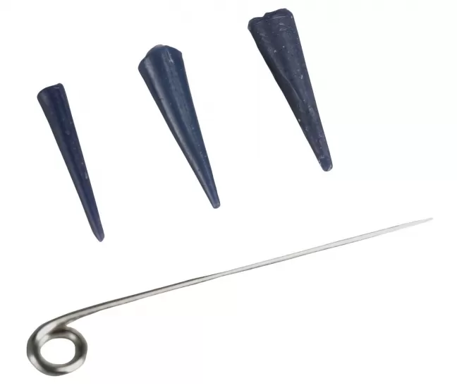 Wax pins with metal needle, 30 pcs + 10 metal needles