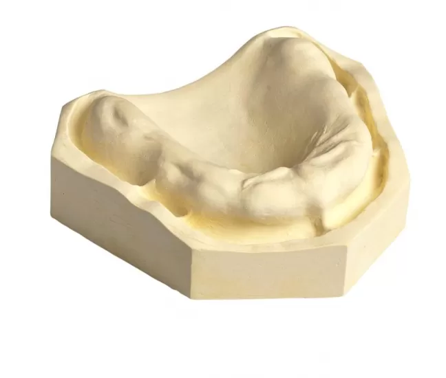 Гипсовый жёлтый камень III класса, 1 кг