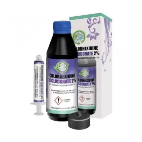 Liquid for root canal rinsing Chlorhexidine digluconate 2%, 200 g