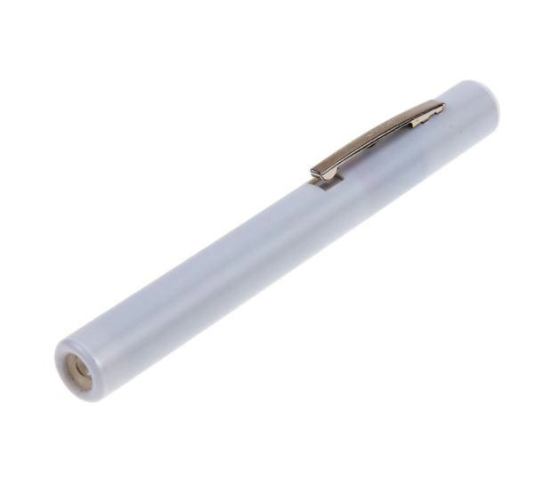 Flashlight with accurate, high-intensity bulb, 3 volts.