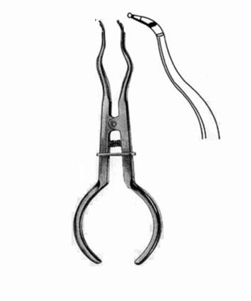 Rubber dam instrument Brewer 17,5 cm