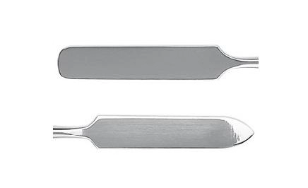 Cement spatula two-sided