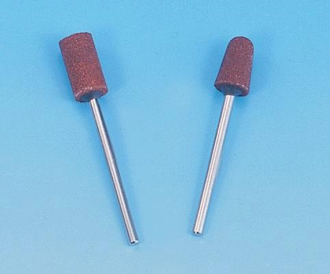 Aluminum oxide polisher with shank for straight handpiece