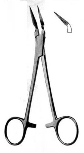 Exctracting forceps for root fragments