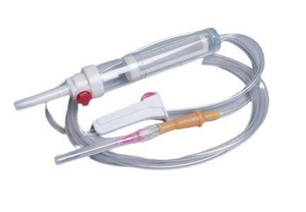 Blood transfusion system LL with screw needle, 1 pcs.