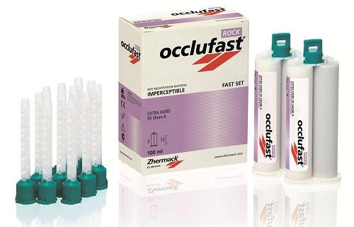A-silicone bite registration Occlufast Rock 2 x 50 ml