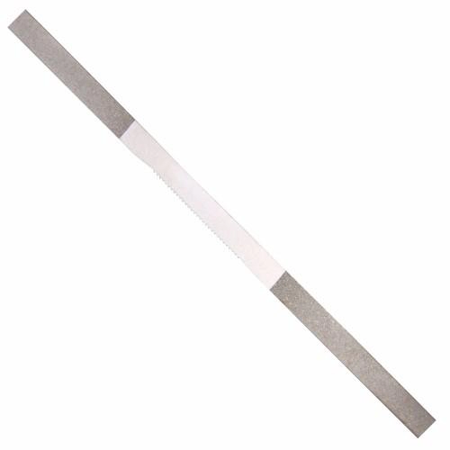 Serrated diamond strip