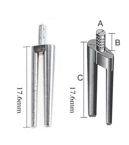 Dowel Bi-Pins, 100 pcs.