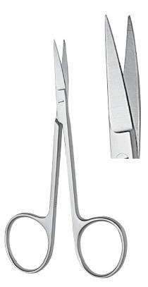 Šķēres Varavīksnene izliekta 11,5 cm