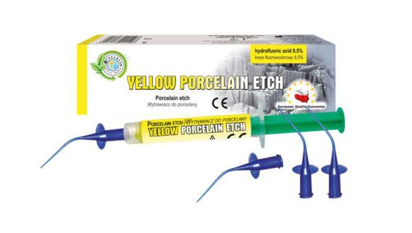 Kodināšana dzeltenā porcelāna kodināšana + silāns, 2 ml + 2 ml